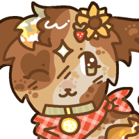 Thumbnail for OFC-3450: beeutiful puppy who munchies on strawberry shortcake and drinks tea durning noontime
