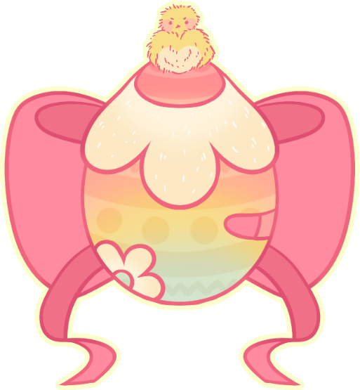 Pretty Painted Egg